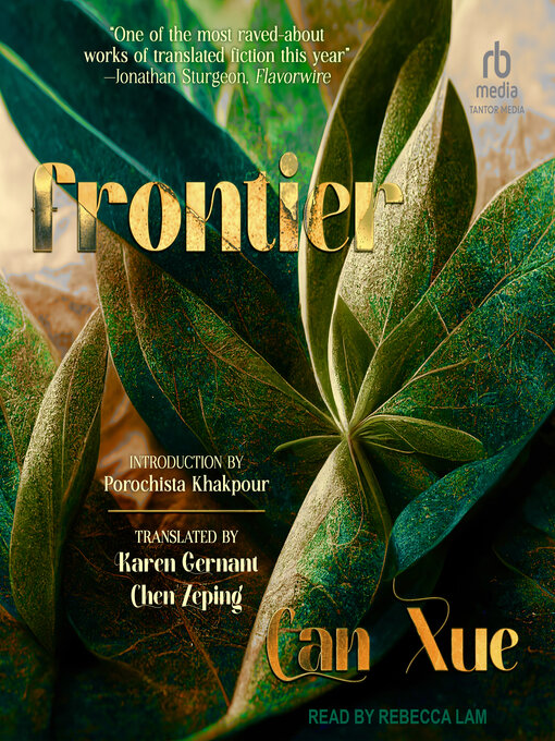 Title details for Frontier by Can Xue - Available